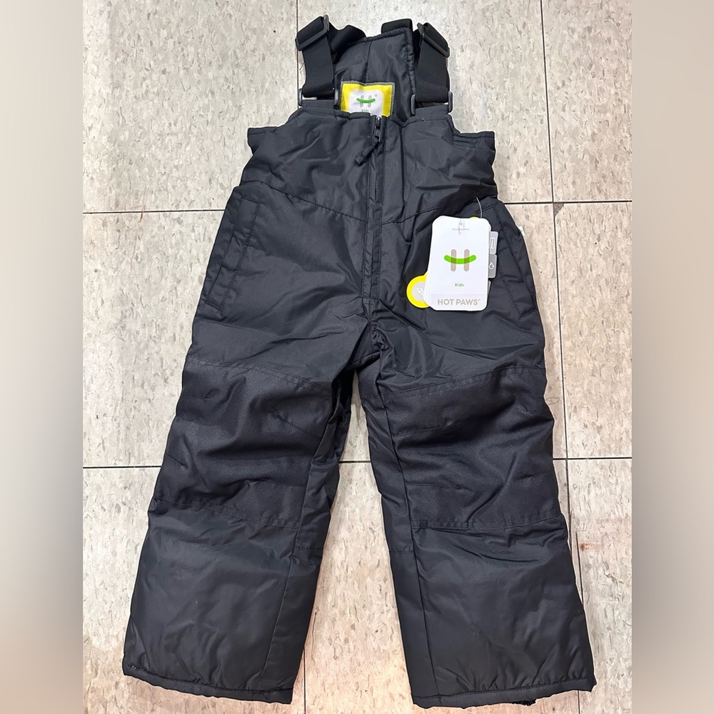 Kids Black Snow Pants -20C